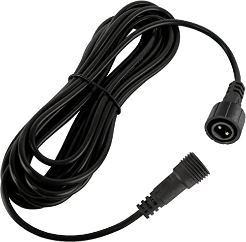 yowin 3M/9.8FT Verlängerungskabel, Wasserdicht Außenleuchte langes Kabel für Kugellichter Lichterketten Lichtervorhang Eisregen Lichterkette Lichternetz