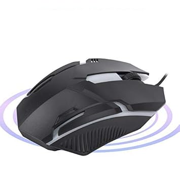 Gaming Mouse Wired,1600DPI Wired Backlight USB Mouse Ergonomic Gaming Notebook Office Gamer Mouse Mice Wired Optical PC Computer Gaming Mice