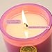 M&SENSE Natural Soy Candle | Peony Blush&Pink | 9.2 oz, 50H Burn Time | Luxury Scented Candle for Relaxation, Gifting, Home Décor | Ideal for Bedroom, Office, Party Ambiance