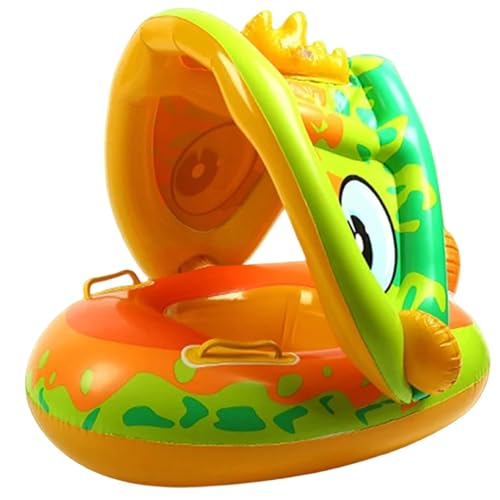 Bouées piscine pour bébé et fauteuil de bain gonflable avec pare-soleil 0-3 ans