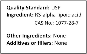 Miniatura 5 de Polvo de ácido alfa lipoico puro ALA RS- (250 gramos (8.8 oz))