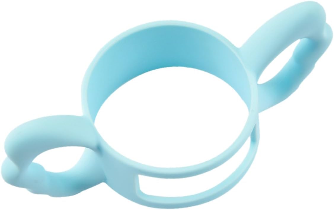 ORFOFE Silicone Feeding Bottle Handle for Newborns Ergonomic Non-Slip Bottle Grip Wide-Neck Accessory Safe and Comfortable for Feeding