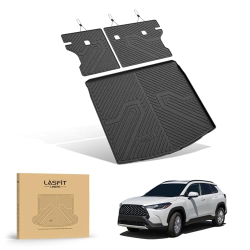 Image of LASFIT Cargo Mat for Toyota Corolla Cross 2022-2026 with Backrest Mat