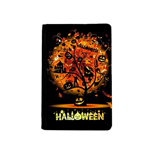 Étui portefeuille de voyage Halloween avec rangements cartes et billets