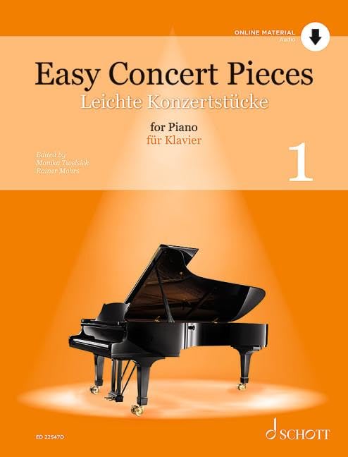 Easy Concert Pieces: 50 Easy Pieces from 5 Centuries. Vol. 1. piano.