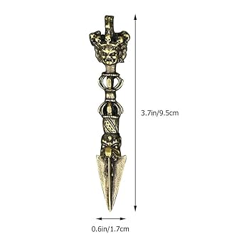 ドルジェ　プルパ　仏具　法具　銅製　彫刻 開運 風水 骨董 古美術 アンティーク ドルジェ プルパ 仏具 法具 銅製 彫刻 開運 風水 骨董 古美術