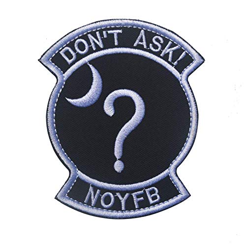 OYSTERBOY USAF Air Force Don't Ask NOYFB Aviation Tactical Patch Hook & Loop