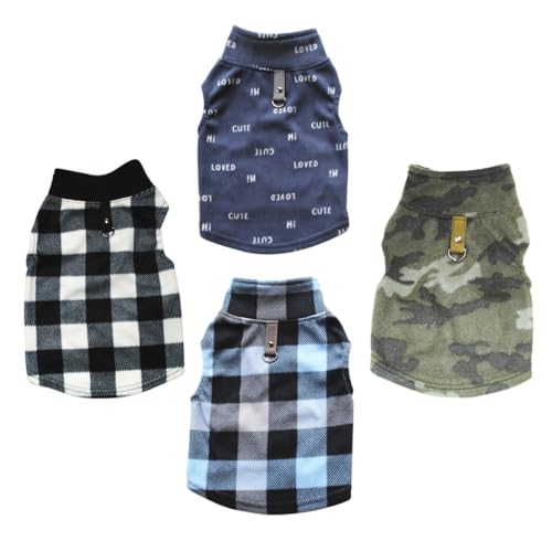 Set 4 piezas ropa de invierno para perro pequeño KALLORY