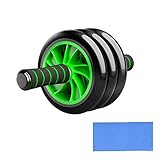 ◆ [Fortalecimiento de los músculos] Rueda de roller AB de alta calidad para fortalecer su núcleo y lograr un estómago tonificado o seis pack. Promover una mejor postura y equilibrio Mientras reduce la presión sobre sus huesos, nuestro rodillo de ejercicio abdominal es un accesorio de aptitud potente adecuado. .
