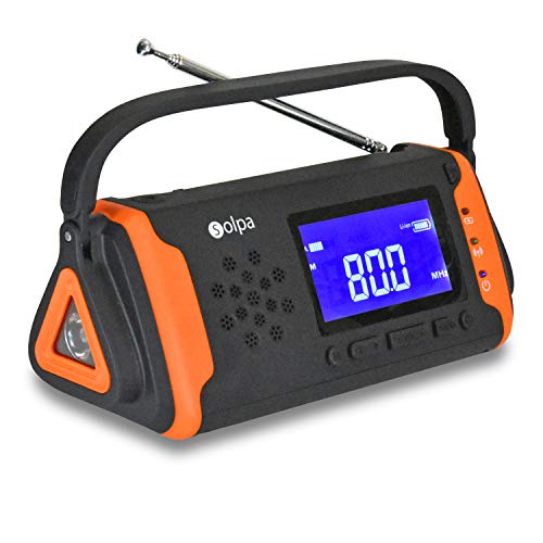 Amazon.co.jp: クマザキエイム 手回し/ソーラー蓄電ラジオ : スポーツ