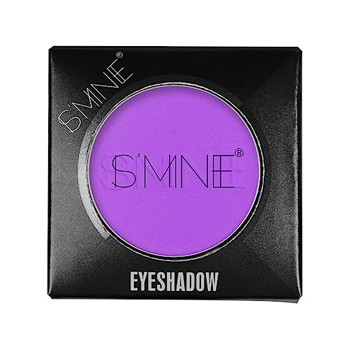 IS'MINE Single Purple Matte Eyeshadow Powder Palette High Pigment, Longwear, Intense Color Best Purple Eyeshadow (0.1 Ounce)