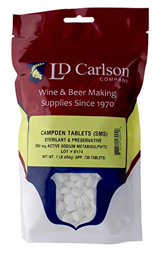 Campden Tablets (sodium metabisulfite) - 1 Pound Bulk
