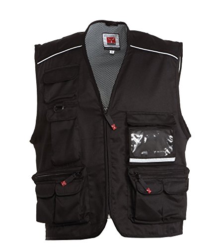 Hundeführer Weste Pocket Schwarz XL