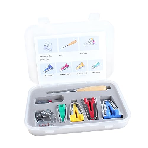 ULDIGI Sewing Machine Tool Kit Complete Tape Makers Binding Tool for Quilting Electric Sewing Machine Accessories a Set Quilting Tools