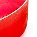 TAIFENG C Note Root Chakra Red Colored Quartz Frosted Crystal Singing Bowl 8 inch