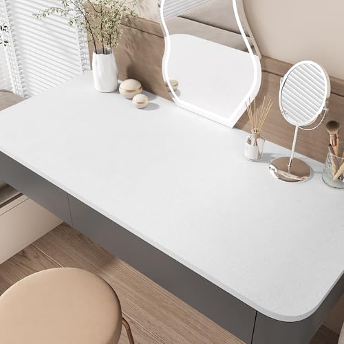 Papier peint en velours blanc autocollant VEELIKE pour tiroir et boîte à bijoux - 7