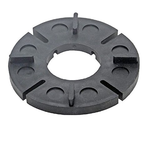 ESPLG 150 Stk. Stelzlager Plattenlager aus Gummi 5mm Hoch 4mm Fuge Stapelbar Verrottungsfrei 12 cm Durchmesser