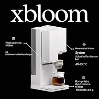 xBloom Studio – Kaffeevollautomat 3-in-1 mit integriertem Mahlwerk, Waage und 3 Automationsstufen – Premium Filterkaffeemaschine als vielseitige Kaffeemaschine in Moonlight White 220-240V – Ansicht 4