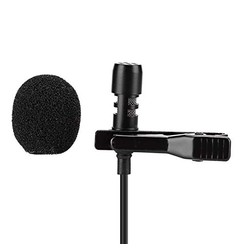 Microfono Standard Da 3.5mm Jack Lavalier Con Clip Per Cravatta - Foto 2
