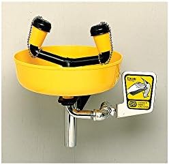 Eye/Face Wash Station, Wall, ABS, 14-1/8 W