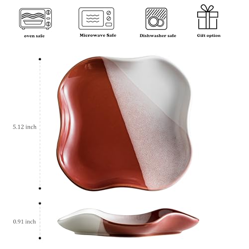 Image of Kitchen Spoon Rest for Stove Top, Spoon Holder for Kitchen Counter | Non-Stick Spatula Holder, Coffee Spoon Rest, 5.12 inch, Heat-Resistant Utensil Holder, Modern kitchen Decor, Dishwasher Safe
