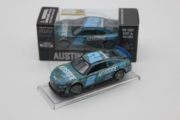 Austin Cindric 2022 Keystone Light Camo 1:64 Nascar Diecast Chassis