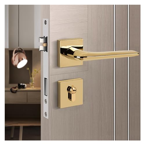 Serrure de porte intérieure magnétique pour chambre design moderne de luxe