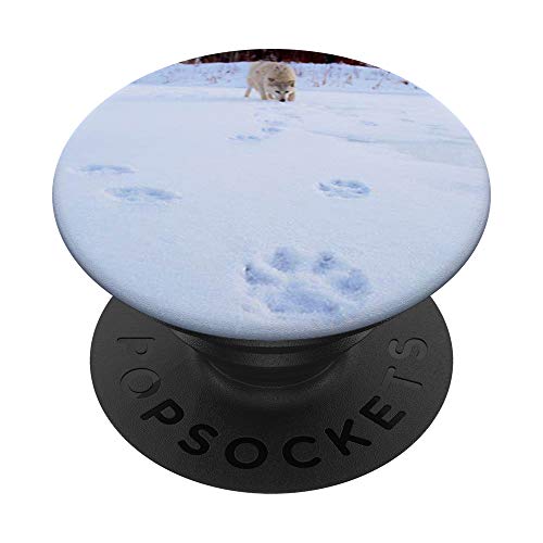Dog Wolf Paws Pop Mount Socket para los amantes de los animales PopSockets PopGrip Intercambiable