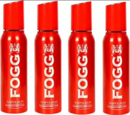 Image of FOGG NAPOLEON Perfume Body Spray - For Men & Women (480 ml, Pack of 4)
