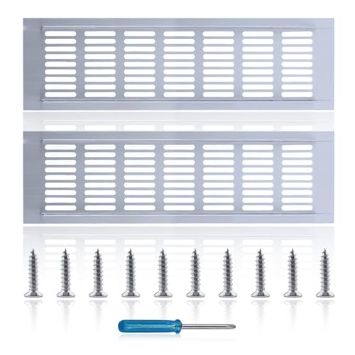 2 Piezas Rejillas de Ventilación de Rectangular