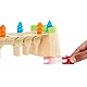Mattel Kalle Krokofalle - Alligator-Spiel mit bunten Spielfiguren in Form von Affen und Papageien, gefährliche Brücke, für Kinder ab 5 Jahren, HRC09