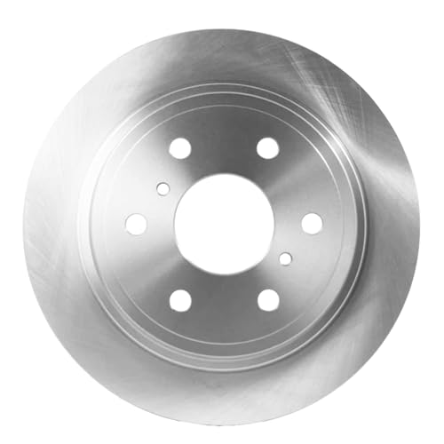 Image of Detroit Axle - Rear Brake Rotors for 6-Lug 2004-2011 Ford F-150 Lobo, 2006-2008 Lincoln Mark LT Disc Brake Rotors 2005 2007 2009 2010 Replacement Brakes