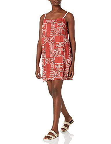 Robe cami brodée Lucky Brand au col carré et aux finitions de qualité