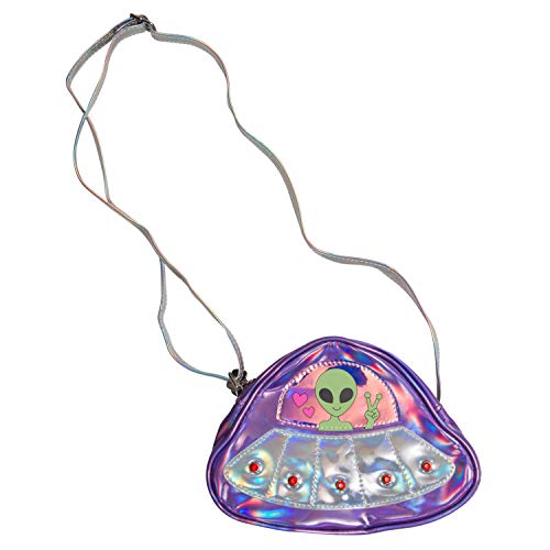 Limited Too Cute Girls Fashion Crossbody Small Purse (UFO)