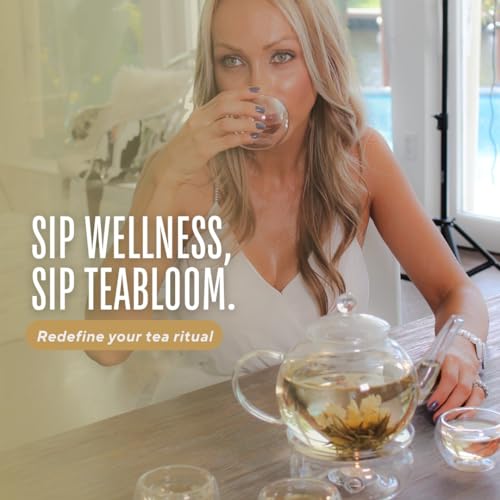 Teabloom Flowering Tea 12 Variety Tea Flowers