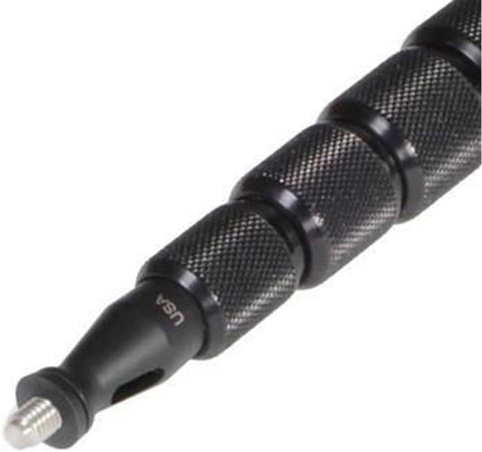 Close-up of K-Tek KE-79 boom pole tip and locking collars