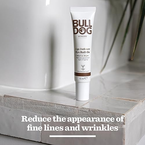 Bulldog Skincare Eye Roll On for Men, Age Defence, Rose, 15 ml - Image 6