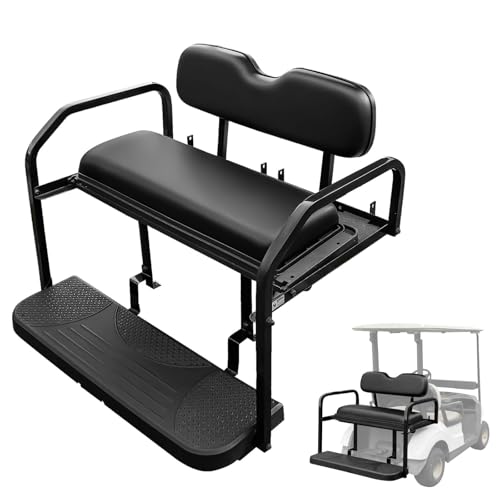 NOKINS Rear Seat Kit Fits Yamaha Drive 2 G29-2 2017-Up Black 4 Passenger
