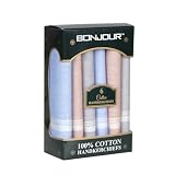 Bonjour Safari Collection męskie chusteczki higieniczne, bawełna, 6 sztuk