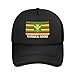 Hawaii Kanaka Maoli Hat Adult Adjustable Mesh Baseball Cap Sun Protection Trucker Hats Black