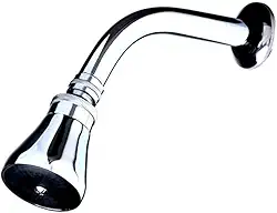 Chuveiro Ducha Metal Articulado P/Aquecedor Solar E A Gás Cor:Prata