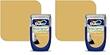 Dulux Simply Refresh Feature Wall Matt Emulsion Paint - Golden Sands - 30ML, Tester, 5569264 (Pack of 2)