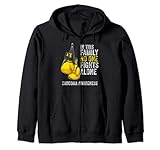 Sarcoma Awareness Month Boxhandschuhe Gelb Ribbon Kapuzenjacke