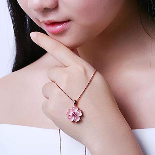 Collier anti ternissement argent rose pour peau sensible - 2