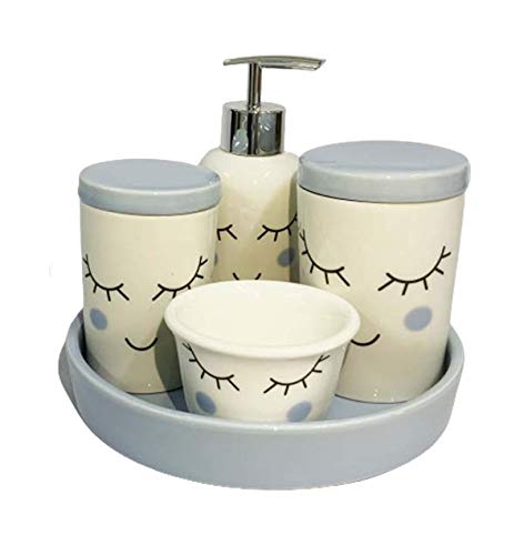 Kit Higiêne Bebê Organizador de Banheiro com Bandeja Infantil 2081