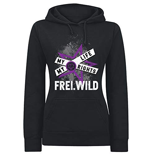 Frei.Wild - My Story My Life, Girl-Kapuzenpullover, Farbe: Schwarz, Größe: M Cover