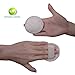 Sportout 10 Packs Exfoliating Loofah Face Brush Cleanser and Massager, 100% Natural Loofah Sponge Manual Facial Cleansing Scrubber Handheld Pad, for Men and Women