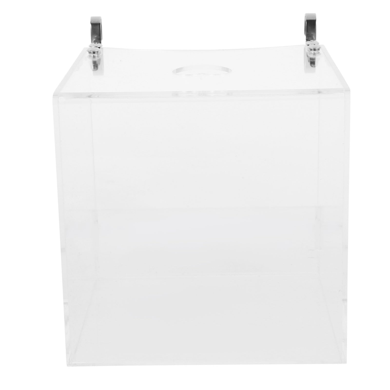 Zerodeko Bañera para Pájaros de Acrílico Transparente, para Loros y Jaula