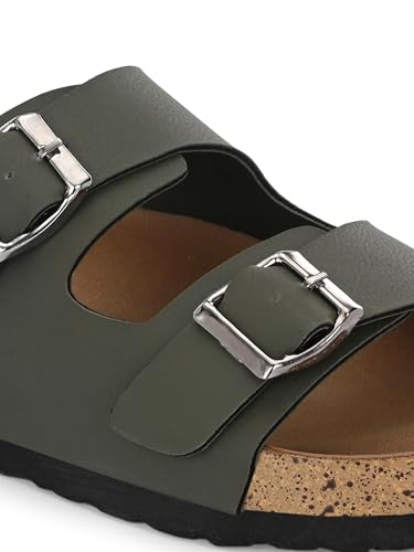 Image of EL PASO Leather Fashion Sandals Casual Platform Heels Wedges Cork Sole Sandal for Women & Girls