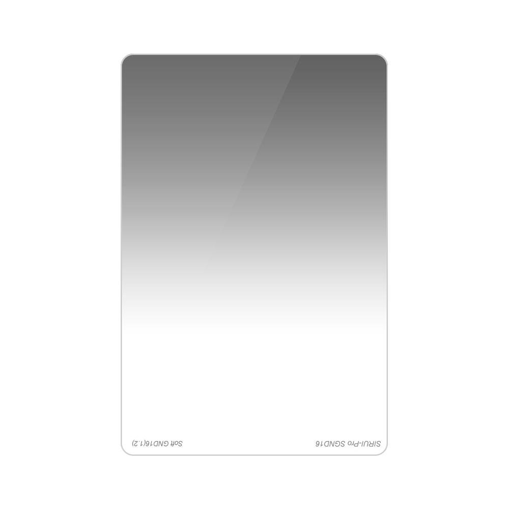 SIRUI SGND16 - Filtro Graduado (100 x 150 mm, 4 Paradas, Cristal Schott, Color Gris